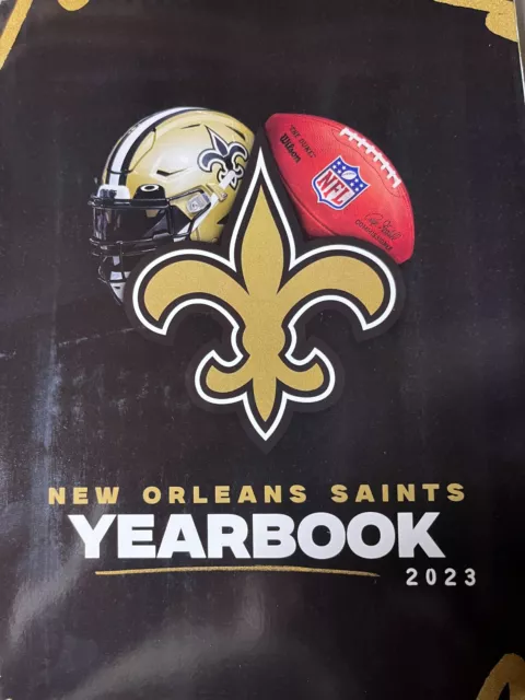2023 New Orleans Saints Yearbook Nfl Football Program Super Bowl Champion 168 Pg