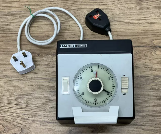 Ampliador eléctrico temporizador de exposición Hauck - completamente funcional