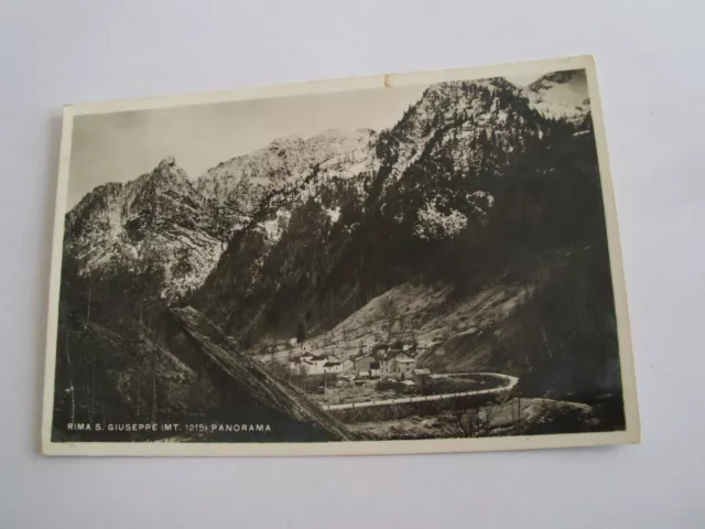 Vercelli - Rima S. Giuseppe m. 1215 panorama - spedita f. p. 1936