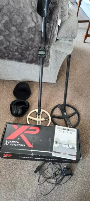 XP Deus 1 Metal detector 2coils & WS5 headphones