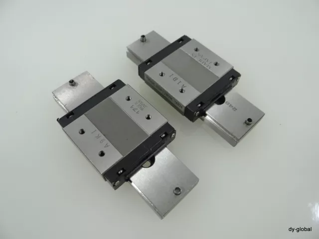 THK Used RSR12WVM+87mm  Linear Guide Bearing 2Rail 2Block Wide Miniature