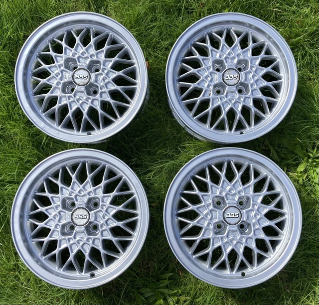 ホイール　BBS RA PCD100 4H 4穴　 VW GOLF E30 BBS RD035 14x6.5” 4x100 +35 Wheels BMW E30 Golf Mk1 Mk2 Mk3 MX5