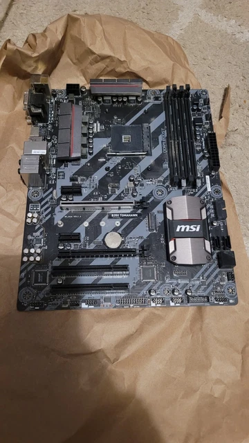 MSI AMD RYZEN B350 TOMAHAWK ATX Gaming Motherboard