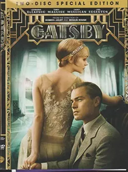 The Great Gatsby (DVD, 2013, 2-Disc Set, Special Edition) ~Very Good  NO DIGITAL