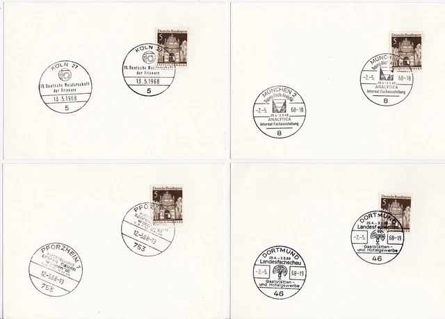 DEUTSCHLAND - DE - 1968 - GS / Ganzsachen (48) - "Esst", (Int.4812-7)
