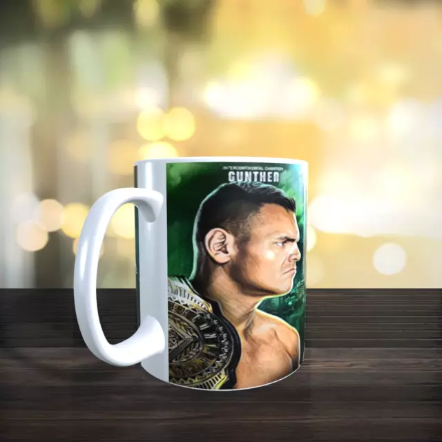 #17 Wwe Wrestlemania 40 Gunther Vs Zayn Brand New Custom 110Z Sublimation Mug