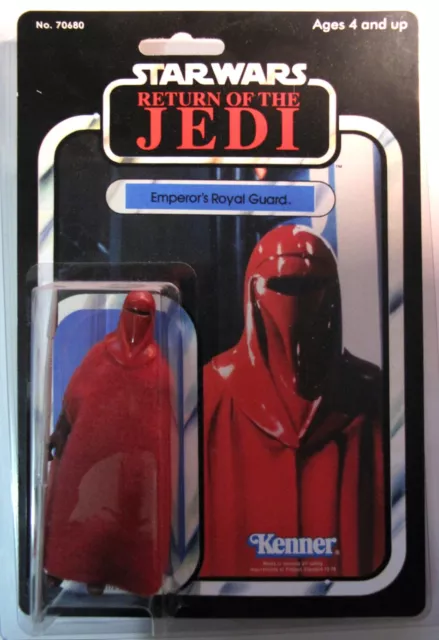 Star Wars ROTJ IMPERIAL GUARD - really nice Custom KENNER Blister