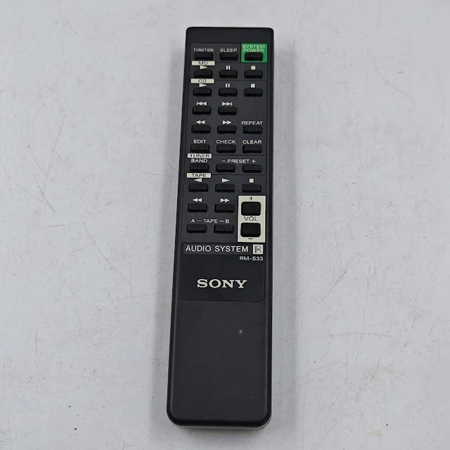 Télécommande Sony RM-SC1 Pour Systèmes Audio – Occasion Fonctionnelle – Sans Fil