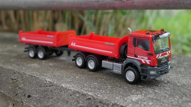 HERPA - Camion avec citerne ZENTIS - MAN TGS LX 4x2 - 1/87 - HER312936