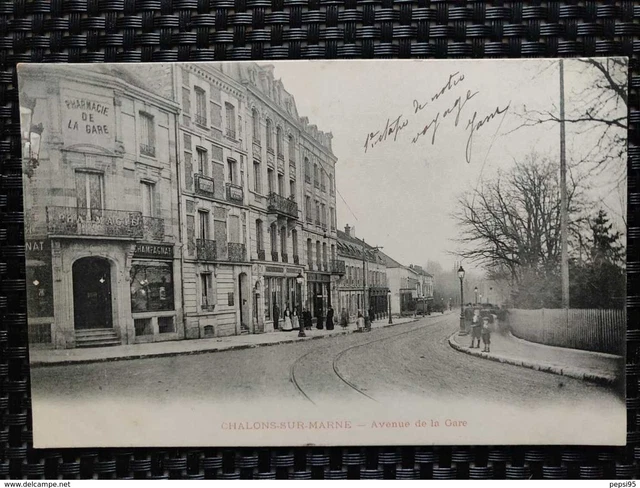 51 Marne - CHALONS SUR MARNE Avenue de la Gare