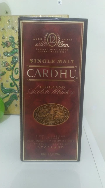 Cardhu Highland Single Malt Scotch Whisky 12 years old 70 cl 40% Original