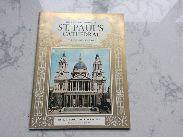 Vintage Pictorial History Of St Paul S Cathedral 1963 1 80 Picclick Uk