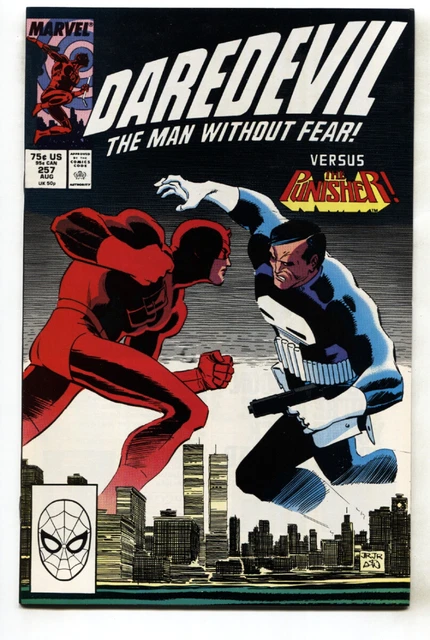 DAREDEVIL #257--comic book--Punisher--MARVEL--VF/NM