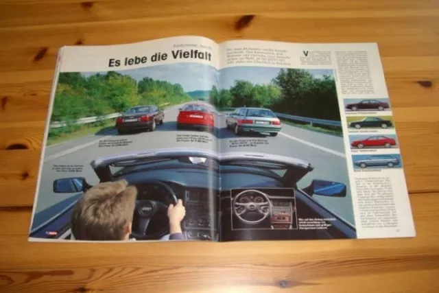 Autozeitung 14916) Interessante Kaufberatung Audi 80 (Limousine, Avant, Cabrio