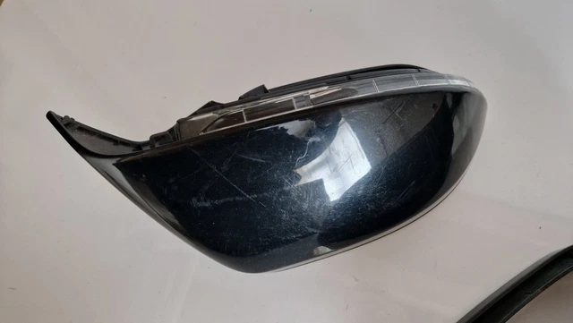 Audi A7 2012-2018 Lato Passeggero Coperchio Specchio Ala Nera