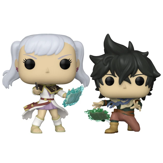 Funko Pop Lotto Pacchetto Di 2 Nero Trifoglio - Noelle, Yuno