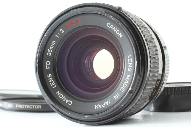 [Opt. MINT] Convective "O" Canon FD 35mm f/2 s.s.c ssc Wide Angle MF Lens JAPAN