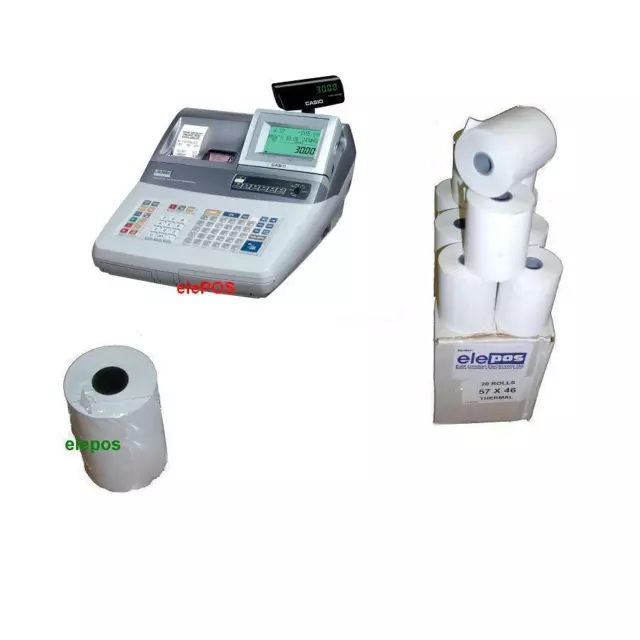 Casio te 3000s cash register online