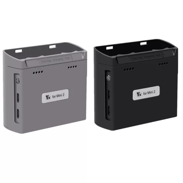 Dual Battery Charger 2-Way Fast Charging Portable Hub For DJI Mini 2/Mini SE 3