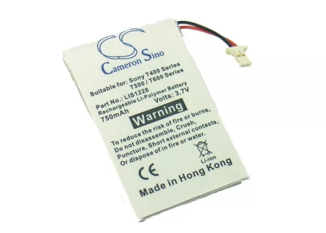 Batteria 3,7 V per Sony Clie PEG-T410. Clie PEG-T415, Clie PEG-T400, Clie PEG-T650