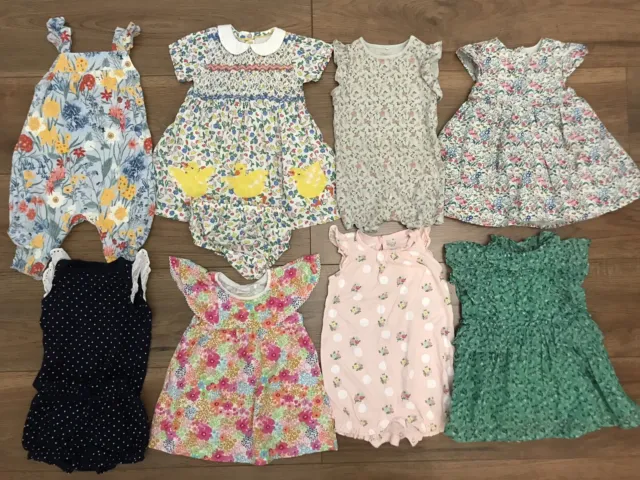 Baby girl clothes summer bundle 3-6 months Boden Next Gap M&S