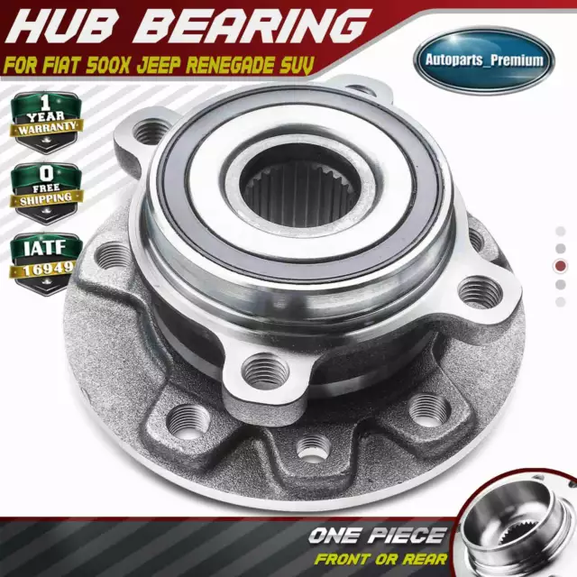 Front or Rear Side Wheel Bearing & Hub Assembly for Fiat 500X Jeep Renegade SUV