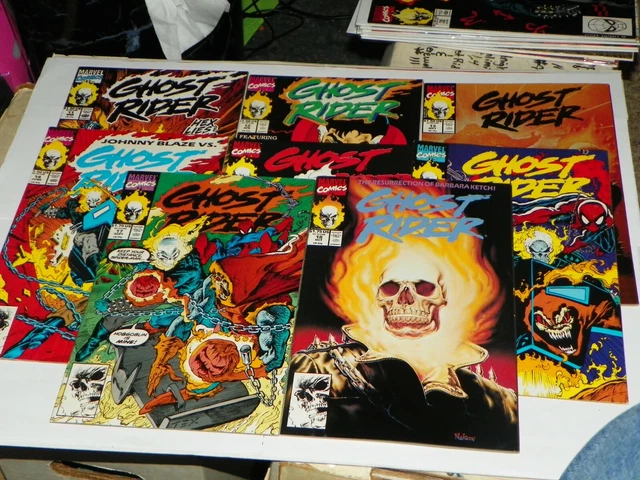 MARVEL COMICS GHOST RIDER issues # 11 - # 18 lot of 8 VF/NM (1990)