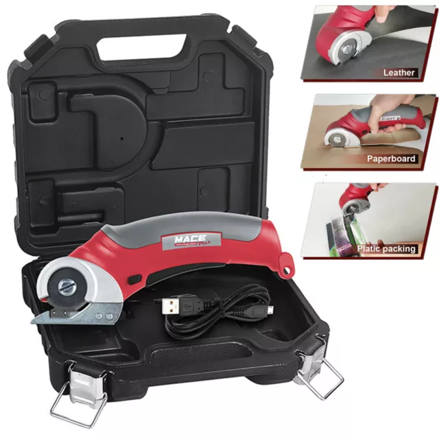 Multi-Cutter Cordless Electric Scissors Cutting Machine Fabric Cardboard Leather