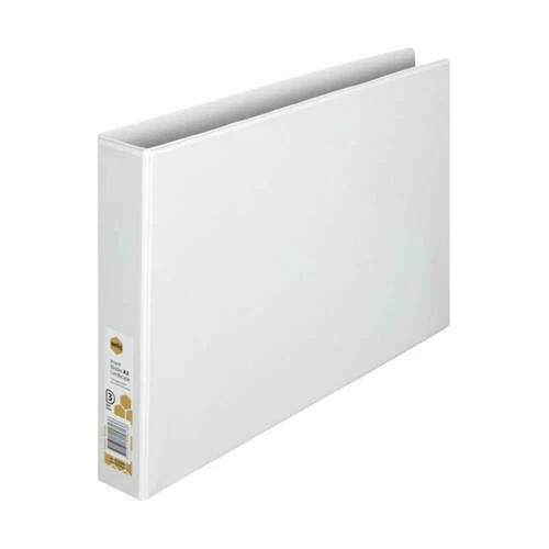 Marbig 3 Ring Zip Binder With Storage And Attached Handle Assorted Durable