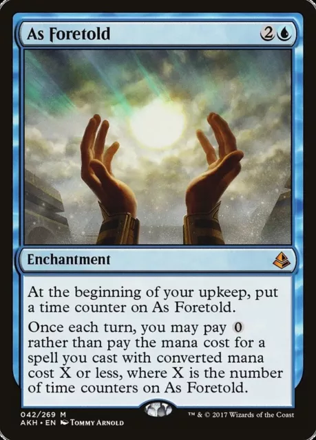 As Foretold (NM) Amonkhet MTG