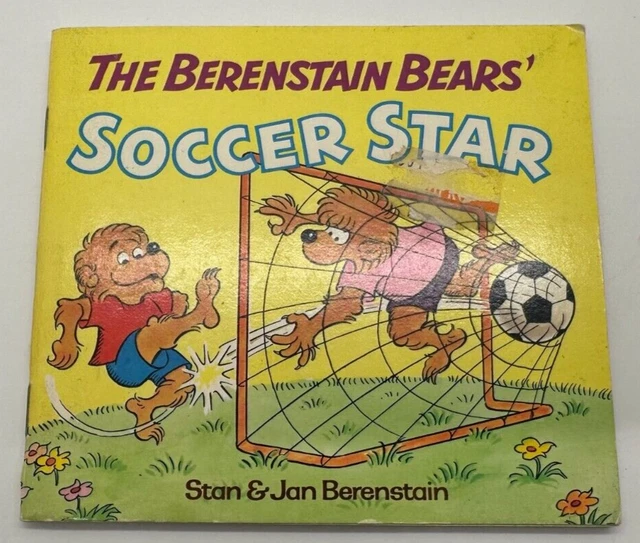 MINI LIVRE VINTAGE 1983 Berenstain Bears football star Stan &amp; Jan 2e ...