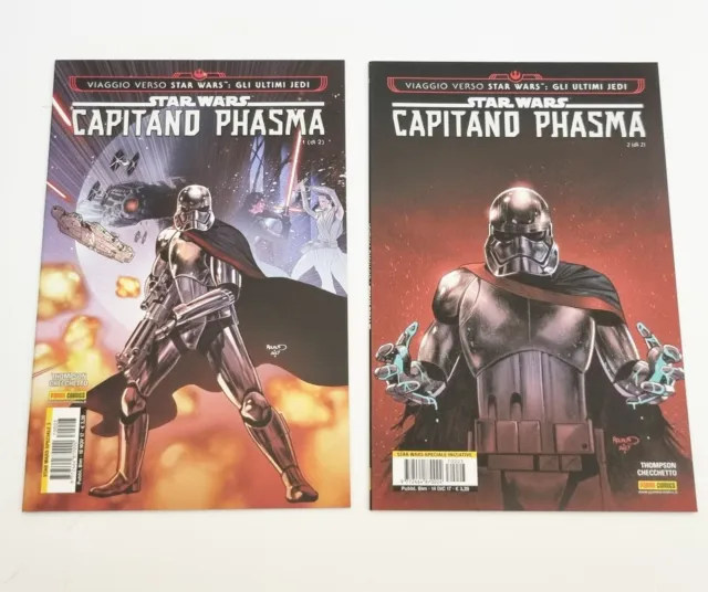 STAR WARS  :  CAPITANO PHASMA   VOLUMI 1 E 2  (Edizioni Panini)