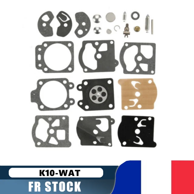 Kit De Réparation Carburateur Tooloflife K20-WAT - Compatible Walbro WA/WT, Pour Tronçonneuses Echo, Husqvarna, Etc.