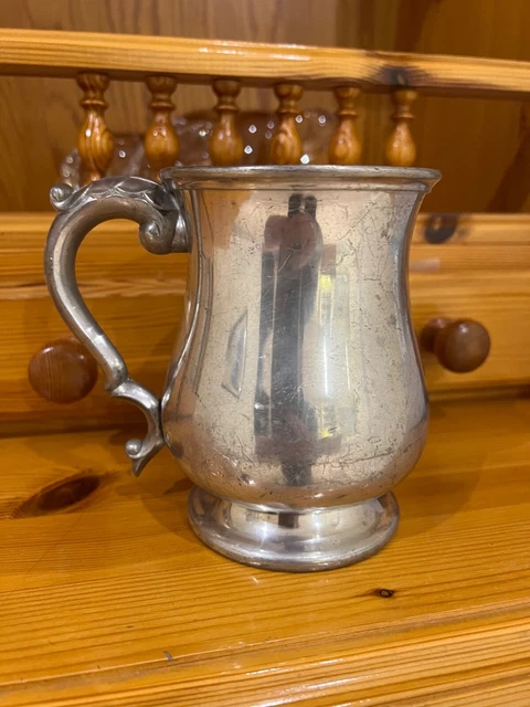 Finest English Pewter Mug/Tankard - Pint Size