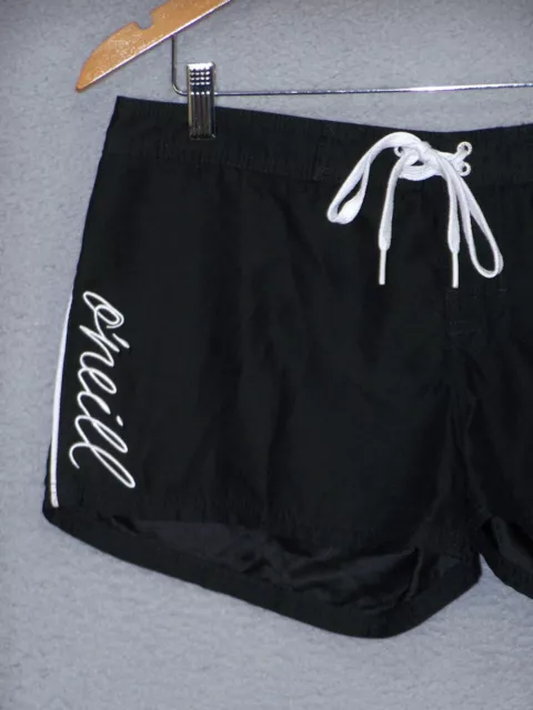 Oneill Shorts Youth 7 Juniors Black Short Big Spell Out Logo Beach Outdoor Teen 2