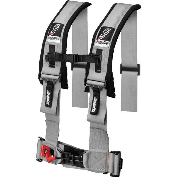 Dragonfire Racing H-Style 4-Point 3" Racing Harness - 14-0044