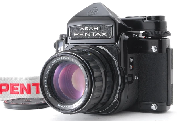 【N MINT+++】Pentax 67 TTL Mirror Up Late Model Takumar 105mm f/2.4 Lens FromJAPAN