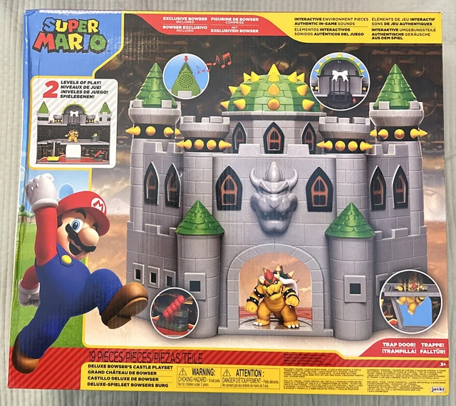NINTENDO SUPER MARIO Deluxe Playset Bowser Castle 69.98 PicClick