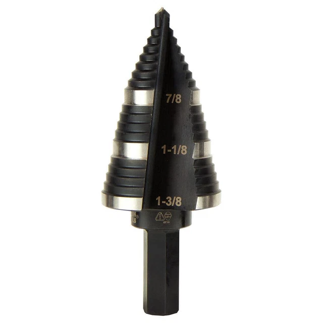 Klein Tools Step Drill Bit #15 Double Fluted