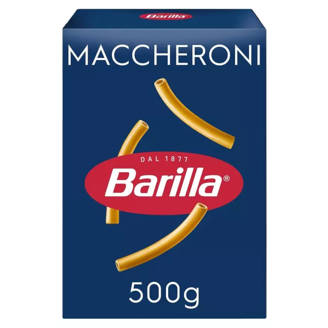 Maccheroni nr 44 Barilla 8 Packungen a 500g Pasta Nudeln al dente