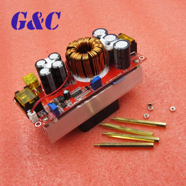 1800W 40A DC-DC Boost Converter Step Up Power Supply Module Constant