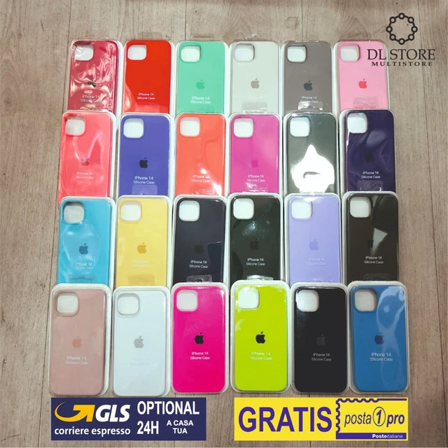 Cover Custodia in Silicone per Apple iPhone New x xs xr 11 12 13 14 Max Mini Pro