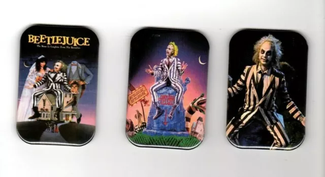 Beetlejuice   3 Refrigerator Magnet  2" X 3"  With Rounded Corner