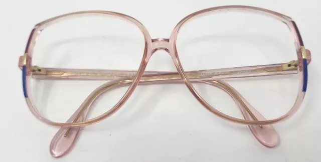 Vintage SILHOUETTE SPX M1172 C5545 54 12-130 Eyeglasses Frame Only Red Blue