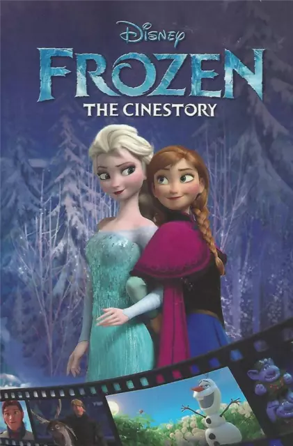 Disney Frozen Cinestory Images from Movie Graphic Novel Anna Elsa Kristoff + New