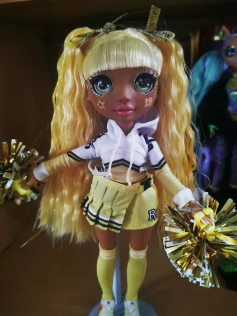 Rainbow High Sunny Madison 572053 Cheer Fashion Doll Cheerleader Puppe Spielzeug