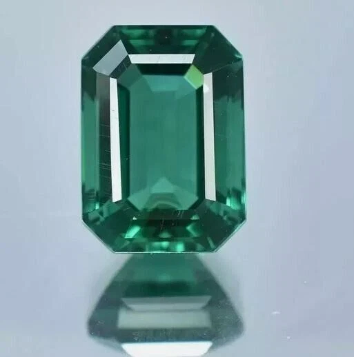 Émeraude rare de 19,15 carats, pierre précieuse brute en vrac certifiée, pierre émeraude verte pour maison/Grden Decor GC-654