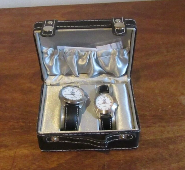 World Poker Tour Men's and Women's Watch Set Quartz Japanese Movement World Poker Tour Men's and Women's Watch Set Quartz Japanese Movement