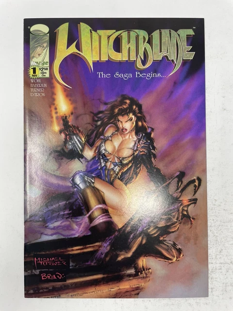 Witchblade #1 Image Comics 1995 Michael Turner Cover Modern Age Indy Comic