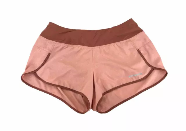 Patagonia Strider Athletic Running Shorts Womens Size S Pink Lined Inseam 3.5”